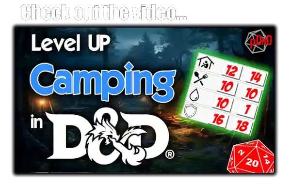 Camping homebrew video thumbnail